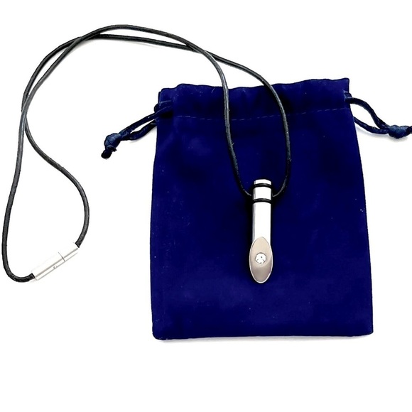 Diamond Bullet Pendant Necklace! - Picture 5 of 8